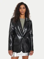 Marynarki i żakiety damskie - Guess Marynarka Lia W4YN50 WF8P0 Czarny Regular Fit - miniaturka - grafika 1