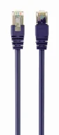 Kable miedziane - Gembird PP6A-LSZHCU-V-0.25M kabel sieciowy Fioletowy 0,25 m Cat6a S/FTP (S-STP) PP6A-LSZHCU-V-0.25M - miniaturka - grafika 1