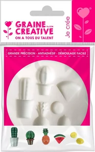 Foremka Silikonowa D: 7 cm Egzotyczne - Akcesoria rzeźbiarskie - miniaturka - grafika 1