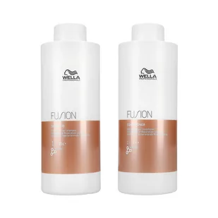WELLA PROFESSIONALS, FUSION, Intense Repair Zestaw szampon 1000ml + odżywka 1000ml, 2 szt. - Szampony do włosów - miniaturka - grafika 1