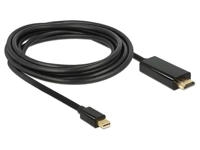 Delock Kabel mini DisplayPort 1.1 męski > HDMI-A męski3 m, (83700)