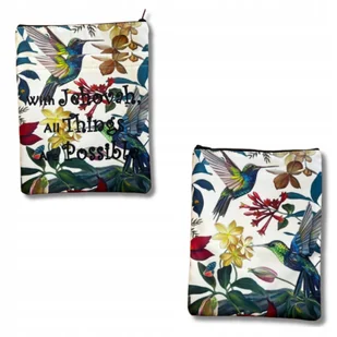 Etui Na Tablet Dokumenty 2 Przegródki Motyw Egzotyczny 29 x 22 cm - Etui do tabletów - miniaturka - grafika 1