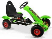 Zabawki i gry sportowe - Sportowy Gokart na pedały pompowane koła SP0209 - miniaturka - grafika 1