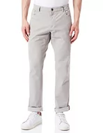 Spodenki męskie - Camel Active Męskie Spodnie Bawełniane Regular Fit Houston, Beżowy Ze Wzorem., 31W / 32L - miniaturka - grafika 1