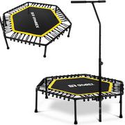 Trampoliny - Gymrex Trampolina z uchwytem - do 100 kg - żółta GR-HT110R - miniaturka - grafika 1