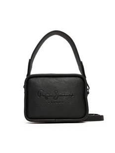 Pepe Jeans Torebka Bassy Code PL0300004 Czarny - Torebki damskie - miniaturka - grafika 1