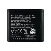 Baterie do telefonów - Bateria kompatybilna z Nokia 8800 Sirocco / 8800 Arte - zastępuje baterię zamienną BL-6X BL6X - miniaturka - grafika 1