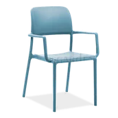 Fotele i krzesła ogrodowe - Krzesło Nardi RIVA Celeste - miniaturka - grafika 1