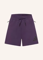 Spodenki damskie - Adidas Szorty Dresowe Z.N.E. lila - miniaturka - grafika 1