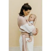 Chusty do noszenia dzieci - Chusta do noszenia dziecka Boba Wrap - jasny róż - miniaturka - grafika 1