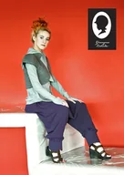 Spodnie sportowe damskie - Fioletowe BIODRÓWKI - 100% hand made - miniaturka - grafika 1