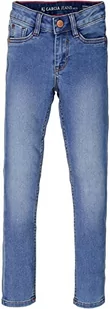 Garcia Kids Jeansy dziewczęce, Średni Used, 110 cm - Spodnie i spodenki dla dziewczynek - miniaturka - grafika 1