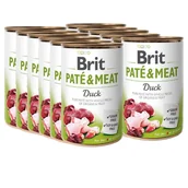 Mokra karma dla psów - BRIT PATE & MEAT DUCK 12x400g - miniaturka - grafika 1