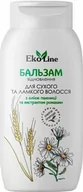 Odżywki do włosów - Balsam odbudowujący do włosów suchych i łamliwych, z olejkiem pszenicznym i ekstraktem z rumianku, Ekoline, 400ml - miniaturka - grafika 1