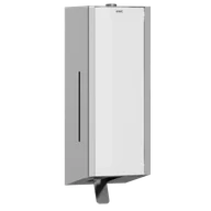 Dozowniki papieru i mydła dla firm - Dozownik do mydła w pianie 650 ml KWC Exos, stal kolor biały - miniaturka - grafika 1