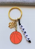 Breloki - Brelok Breloczek Koszykówka Piłka Koniczyna Imię - miniaturka - grafika 1