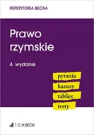 E-booki - prawo - Prawo rzymskie. Pytania, kazusy, tablice, testy - miniaturka - grafika 1