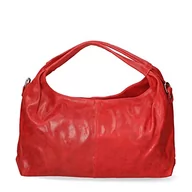 Torebki damskie - FELIPA Damska torebka hobo Bag, czerwona, czerwony - miniaturka - grafika 1
