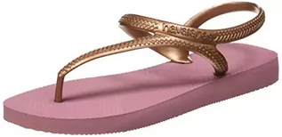 Sandały damskie - Havaianas Sandały damskie Slim, Różowy liliowy lawendowy - 33/34 EU - grafika 1