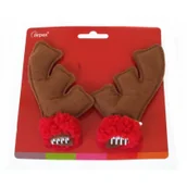 Gadżety dla niej i dla niego - Arpex Spinka do włosów "Rogi Renifera", 2 szt SD8014 - miniaturka - grafika 1