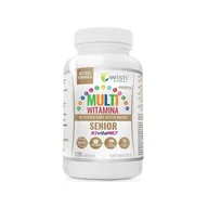 Witaminy i minerały dla sportowców - Wish Multi Witamina+Prebiotyk Senior 120caps - miniaturka - grafika 1