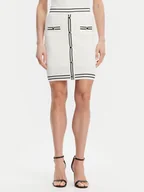 Spódnice - Fracomina Spódnica ołówkowa FR25SG4003K52401 Écru Slim Fit - miniaturka - grafika 1