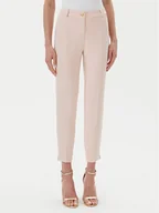 Spodnie damskie - Maryley Spodnie materiałowe 25EB52Z/M24/43PY Różowy Regular Fit - miniaturka - grafika 1