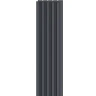 Panele ścienne i boazeria - Panel lamelowy Linerio S-Line 2650 x 122 x 12 mm anthracite VOX - miniaturka - grafika 1