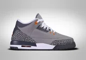 Koszykówka - Nike Air Jordan 3 Retro Gs Cool Grey - miniaturka - grafika 1
