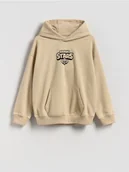 Bluzy dla chłopców - Reserved - Bluza Brawl Stars - beżowy - miniaturka - grafika 1