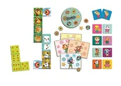 Gry planszowe - DJECO Gra - Bingo - Memo - Dominoo - miniaturka - grafika 1