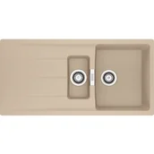 Zlewozmywaki - Zlewozmywak fragranitowy FRANKE Centro CNG 651-100 Beżowy 114.0710.224 - miniaturka - grafika 1