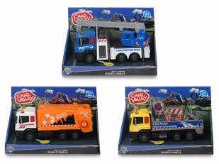 Dickie Toys City Pojazdy miejskie City Team mix - Samochody i pojazdy dla dzieci - miniaturka - grafika 1