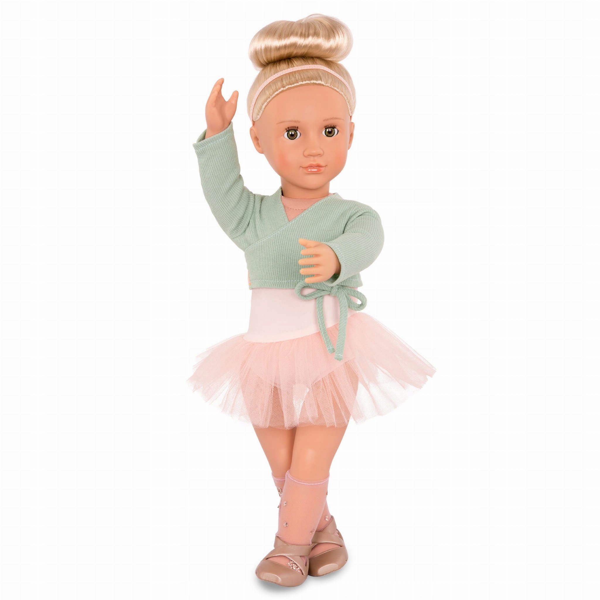 Lalka baletnica tancerka Viola 46cm ruchome powieki taniec Our Generation