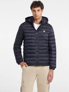 Guess Kurtka puchowa M4YL99 WG922 Niebieski Regular Fit - Kurtki męskie - miniaturka - grafika 1