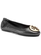 Baleriny - Tory Burch Baleriny Minnie Travel Ballet With Metal Logo 50393 Czarny - miniaturka - grafika 1