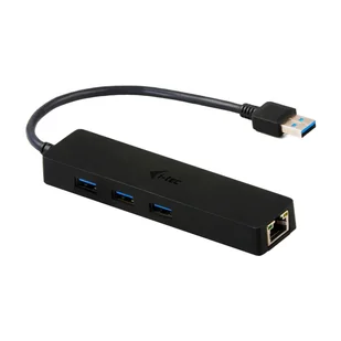 i-Tec Pretec HUB USB HUB 3 Port USB 3.0 + Gigabit Ethernet Adapter U3GL3SLIM - Huby USB - miniaturka - grafika 8