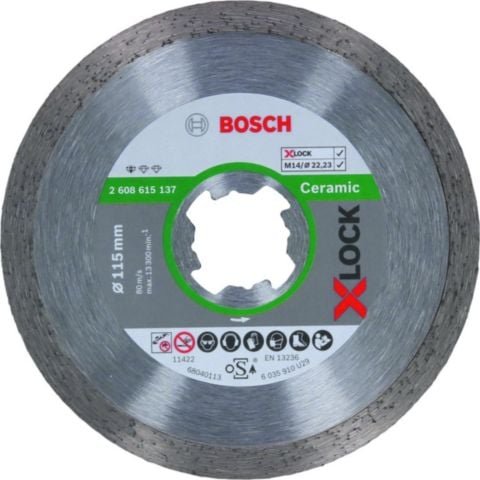 Bosch tarcza diamentowa x-lock do ceramiki 115mm 2608615137