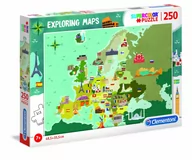 Puzzle - Clementoni Puzzle 250 Great Places in Europe - miniaturka - grafika 1