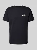 Koszulki męskie - T-shirt z nadrukiem z logo - miniaturka - grafika 1