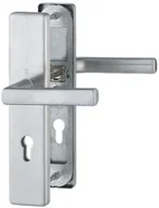 Klamki - Komplet klamek Dallas do drzwi zewnętrznych ze stali szlachetnej F69 - miniaturka - grafika 1