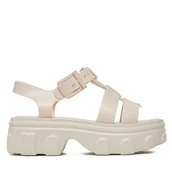 Sandały damskie - Sandały Melissa Melissa Ella Ad 35791 Beżowy - miniaturka - grafika 1