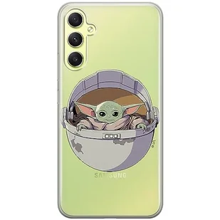 ERT GROUP etui na telefon Samsung A34 5G, case oryginalny i oficjalnie licencjonowany przez Star Wars, wzór Baby Yoda 026, optymalnie dopasowane, plecki z TPU częściowo przeźroczyste - Etui i futerały do telefonów - miniaturka - grafika 1