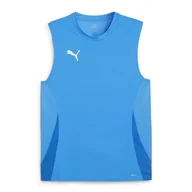 Piłka nożna - PUMA Koszulka piłkarska unisex Teamgoal bez rękawów - miniaturka - grafika 1