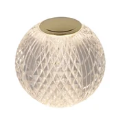 Lampy stojące - Cintra D9 lampa stołowa 1xLED/1,5W złota/transparentna 13599/01/60 - miniaturka - grafika 1