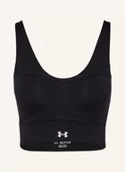 Biustonosze - Under Armour Biustonosz Sportowy Smartform Evolution Z Siateczką schwarz - miniaturka - grafika 1