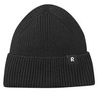 Czapki dla dzieci - Czapka Reima Reissari 5300022B Czarny - miniaturka - grafika 1