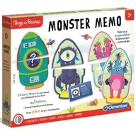 Gry planszowe - Clementoni Monster Memo - miniaturka - grafika 1