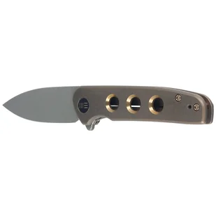 Nóż składany WE Knife Shakan LE No 176/210 Bronze Titanium, Gray Stonewashed CPM 20CV (WE20052B-2) - Noże - miniaturka - grafika 6