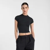 Koszulki i topy damskie - Koszulka damska New Balance WT51126BK czarna - miniaturka - grafika 1